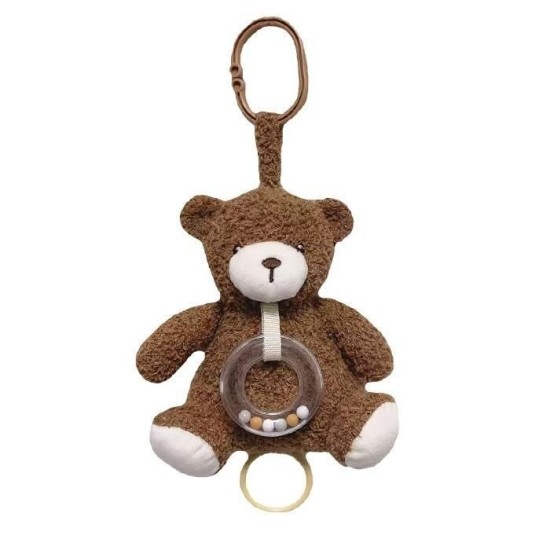 TULILO pliušinis, grojantis pakabinamas žaislas 18cm TULILO pliušinis, grojantis pakabinamas žaislas 18cm